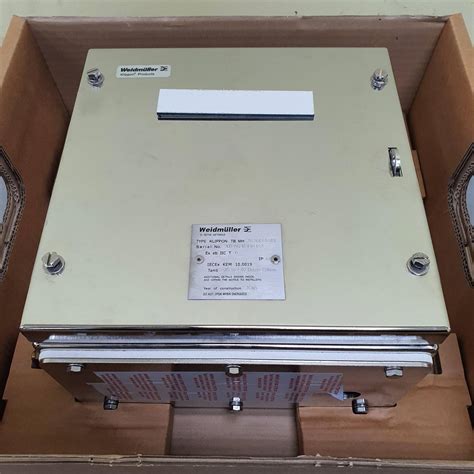 weidmuller junction box catalog|stainless steel terminal boxes.